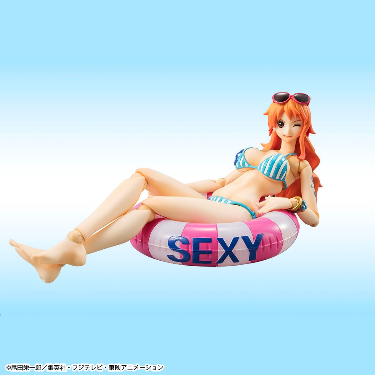 ShopCrunchyroll's tweet image. Nami's living it up this summer ☀️🍊 Her Summer Vacation Ver. action figure is back for a re-release!
GET: got.cr/namisummervaca…
