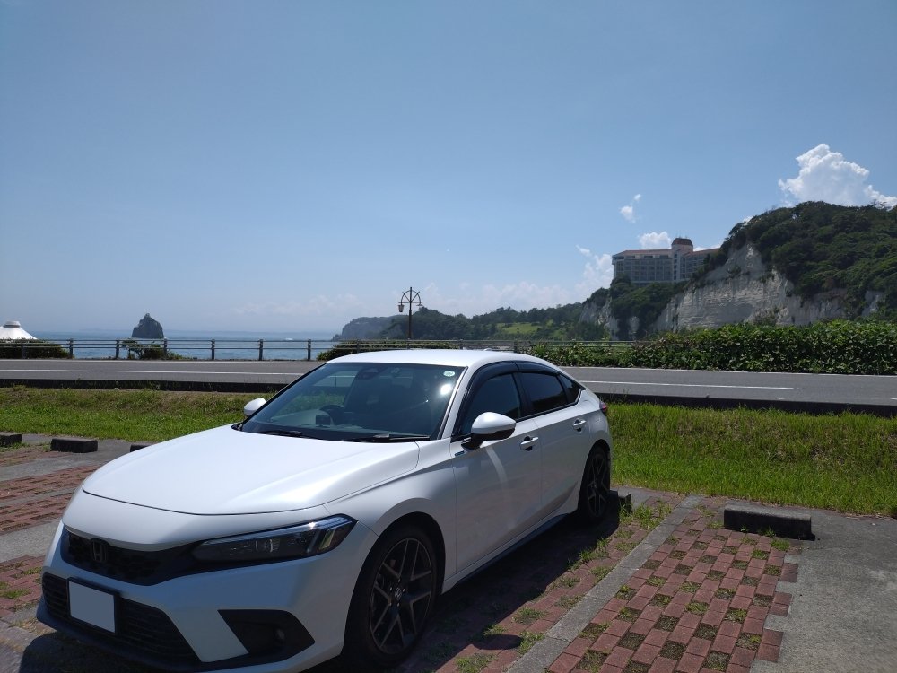 hrk_cos's tweet image. 休日早朝から洗車して気分がいいからドライブ🚗💨🏖️