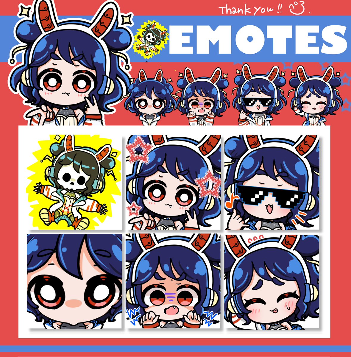 peroperoparty's tweet image. 【固定用】
SDキャラのスタンプ描いておりますー!Skebでの受付のみですが気になった方はぜひ🙇♀️(実績290件)
skeb.jp/@Umauma_2004
#Skeb #有償依頼 #絵師募集
#イラストレーター募集 #スタンプ