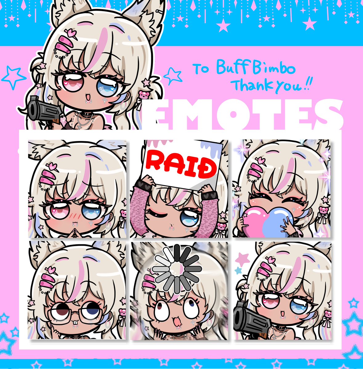peroperoparty's tweet image. 【固定用】
SDキャラのスタンプ描いておりますー!Skebでの受付のみですが気になった方はぜひ🙇♀️(実績290件)
skeb.jp/@Umauma_2004
#Skeb #有償依頼 #絵師募集
#イラストレーター募集 #スタンプ