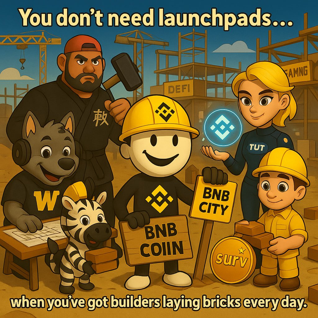 BOB (@bob_bnbbuilder) on Twitter photo Real builders donโt build alone .. They build together๐ช
Hereโs what the BNB Builder Squad is up to ๐
๐จ <a href="/Seka_Game/">SEKA GAME</a> launched on BNB Chain โ game enhancement + mobile version on the way
๐งฑ <a href="/SurvariumBSC/">Survarium BSC</a> rolled out their NFT marketplace โ burn utility next
๐ <a href="/tutorialtoken/">Tutorial</a> Real builders donโt build alone .. They build together๐ช
Hereโs what the BNB Builder Squad is up to ๐
๐จ <a href="/Seka_Game/">SEKA GAME</a> launched on BNB Chain โ game enhancement + mobile version on the way
๐งฑ <a href="/SurvariumBSC/">Survarium BSC</a> rolled out their NFT marketplace โ burn utility next
๐ <a href="/tutorialtoken/">Tutorial</a>