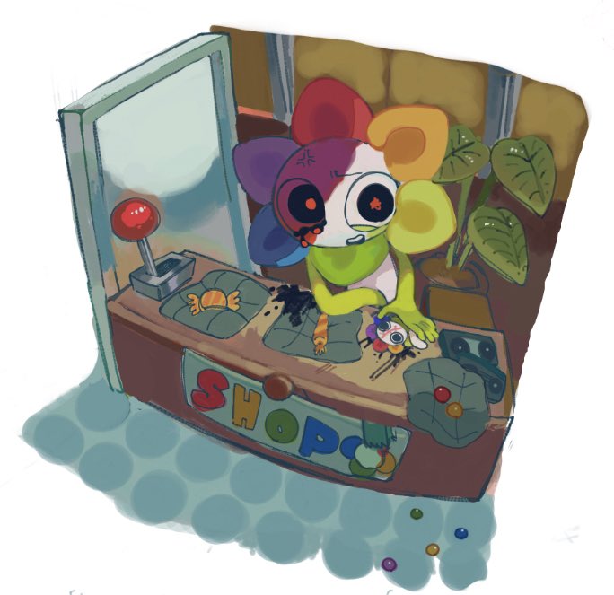 lron_Fe26's tweet image. #dandysworldfanart 
#Dandysworld
きっといつかリメイクします