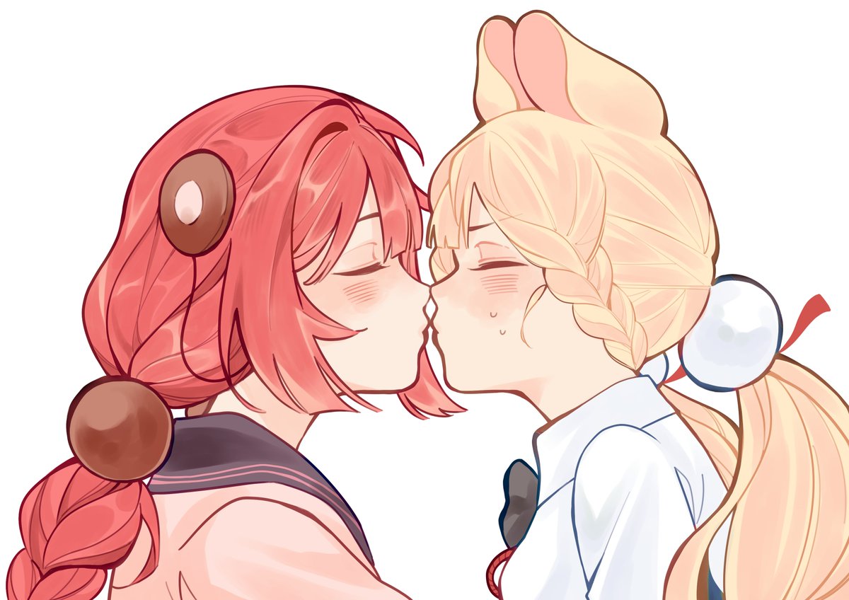 TheMouseDrawer's tweet image. clumsy kisses โค๏ธ๐๐ฉโโค๏ธโ๐โ๐ฉ
#ZenlessZoneZero #YuzuhaUkinami #AliceThymefield #yuzuli