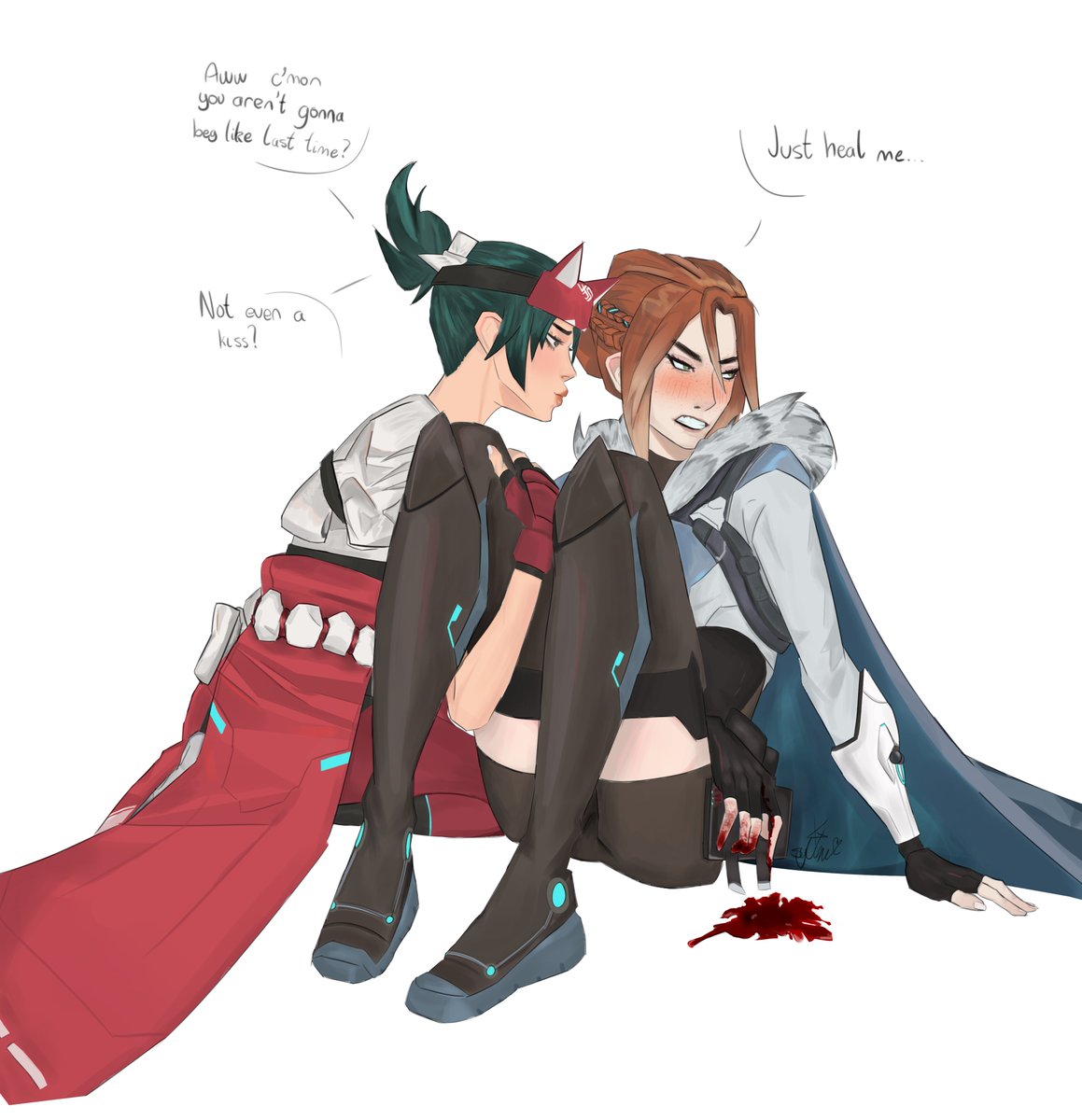 sylinebefr's tweet image. #kiriko #freja