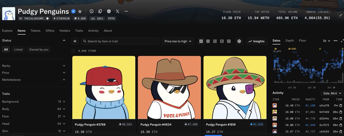 jaggedah's tweet image. No NFT mania - Pudgy Penguin up

NFT mania - Pudgy Penguin upper

What tech is this @pudgypenguins