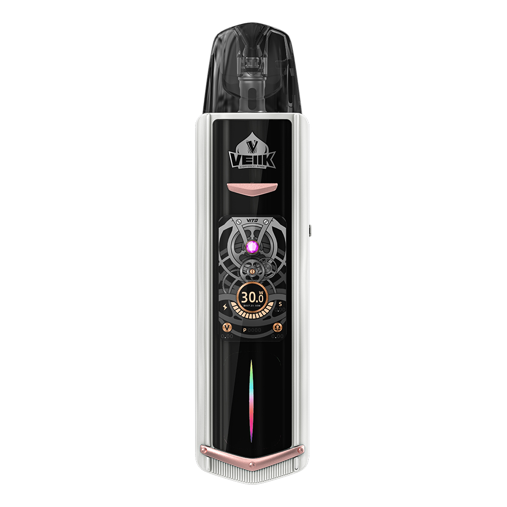 Stephan74451705's tweet image. The Epitome of Luxury, Craftsmanship, &amp;amp; Evolution: VEIIK VITO
· Capacity: 2ml
· Power Range: 5-30W
· Battery: 1100mAh
· 2 resistance switches in 1 pod to adapt the power
#vito #refillablepod #vape #veiik #vapeon #pod #refillable #vapor #podsystem #smoke #ecigarette