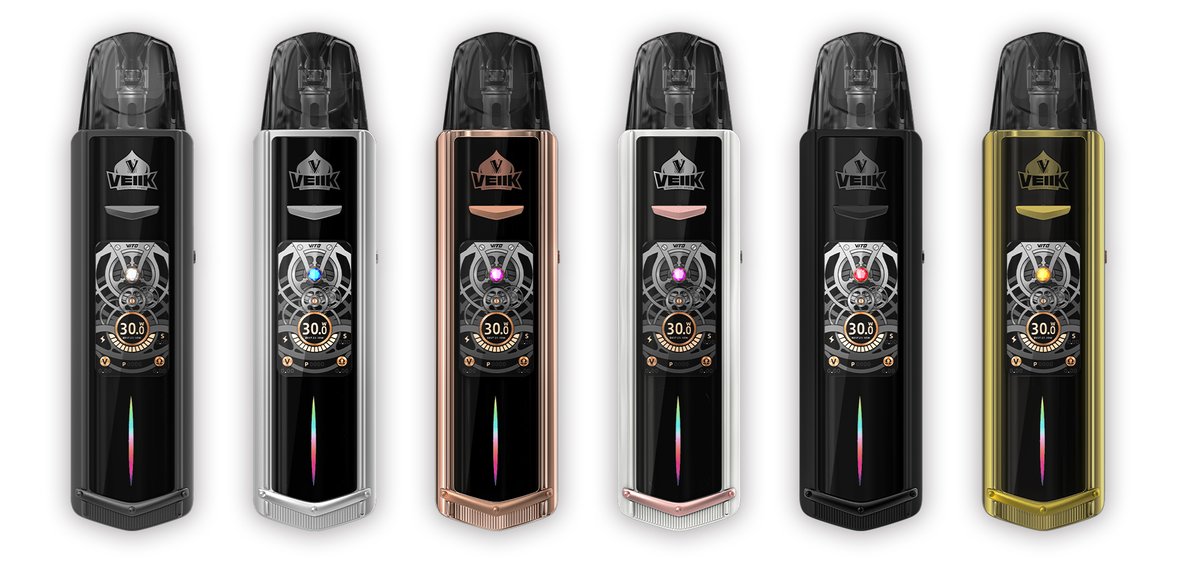 Stephan74451705's tweet image. The Epitome of Luxury, Craftsmanship, &amp;amp; Evolution: VEIIK VITO
· Capacity: 2ml
· Power Range: 5-30W
· Battery: 1100mAh
· 2 resistance switches in 1 pod to adapt the power
#vito #refillablepod #vape #veiik #vapeon #pod #refillable #vapor #podsystem #smoke #ecigarette
