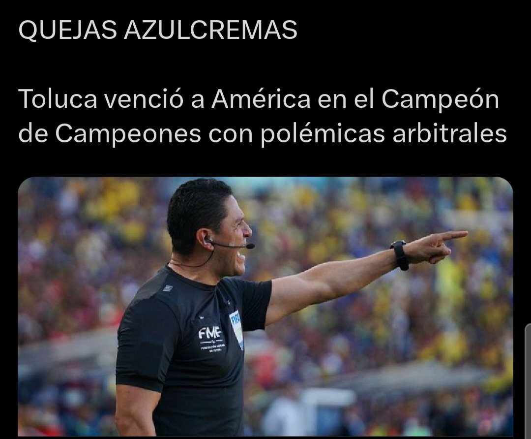 Sanyorchv's tweet image. Señores, con ustedes:
Los que nunca lloran ni hablan de los árbitros.