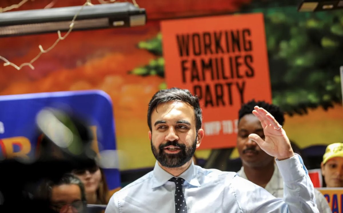 JonWiener1's tweet image. "Where billionaires and their hubris come up against the will of everyday working people... and ultimately" they reject "the big money politics" – @MauriceWFP @WorkingFamilies on Mamdani's NYC win & Musk's doomed 'America Party' – on @thenation podcast bit.ly/46Lw8Ao