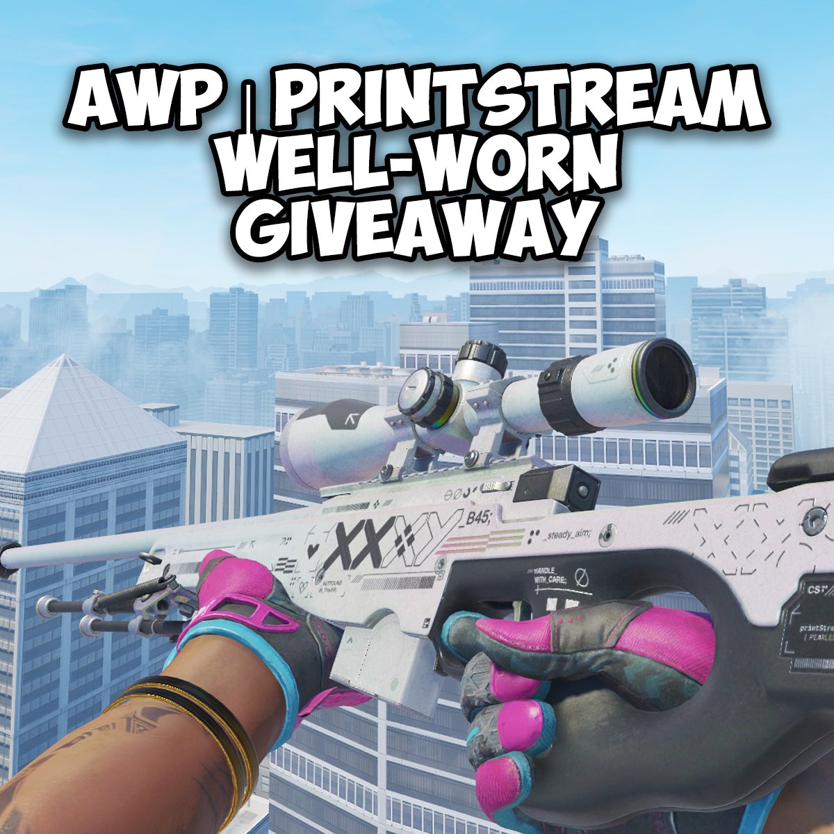 🤍 AWP | Prinstream WW Giveaway🤍

1️⃣Follow <a href="/ChaddyCS2/">ChaddyCS</a> 
2️⃣Like &amp; RT

Winner will be picked in a week! 📅