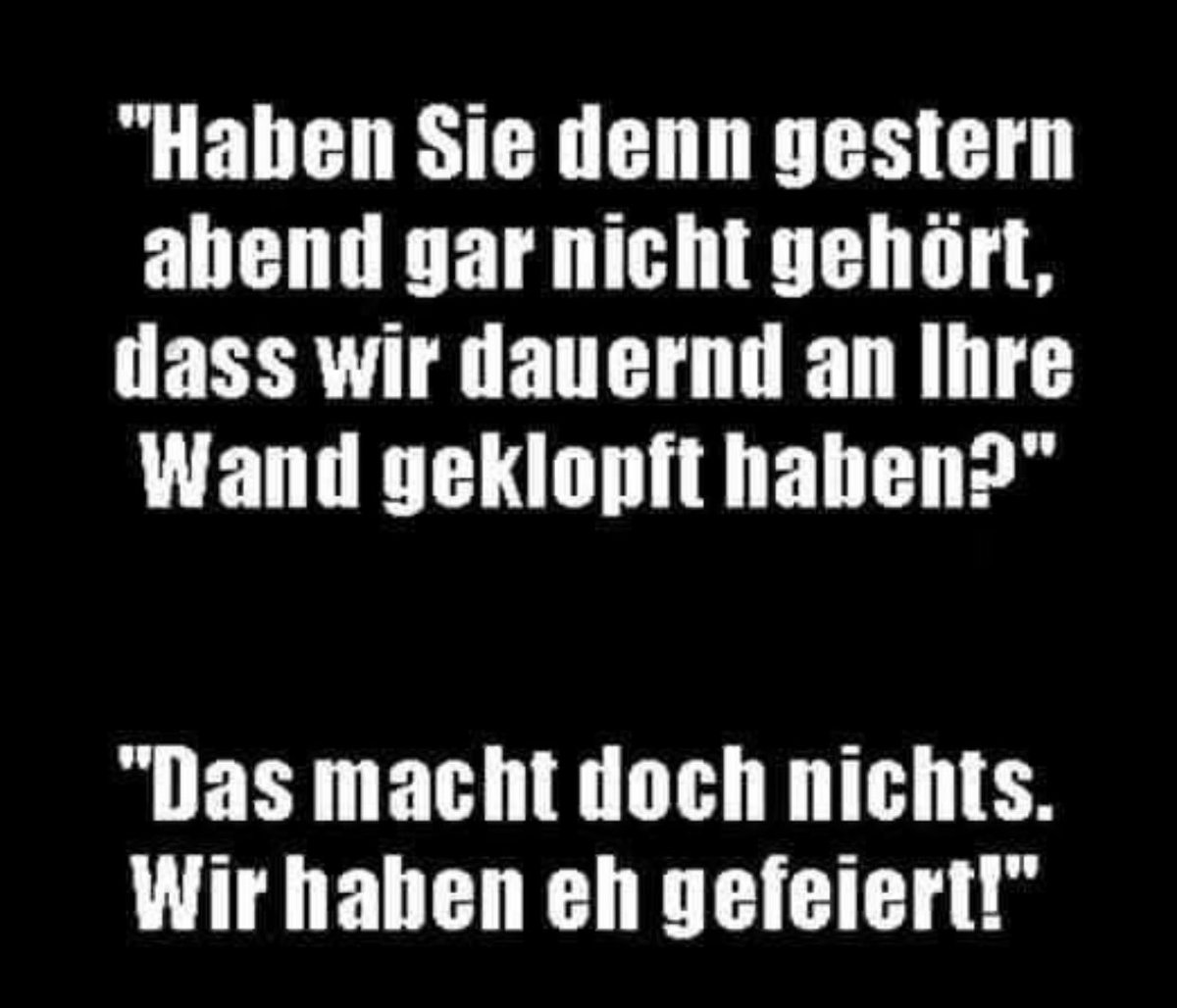 jarded_TJ's tweet image. Guten Morgen ☕️ wünsche eine gute neue Woche aber erst mal einen hoffentlich ausgeschlafenen Montag.
Nachbar wollte sich eben für Lärm den er gestern Nacht gemacht hat entschuldigen. Nett von ihm aber wir haben es gar nicht gehört 😉
Er👇