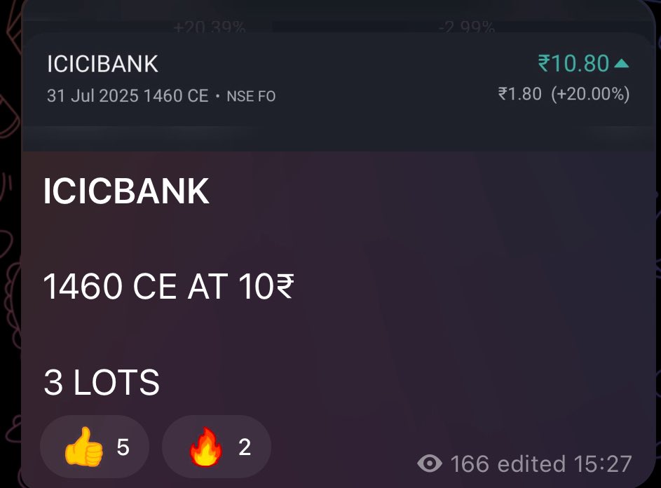 MagicNifty's tweet photo. #Naturalgas BTST PUTS OPENED JACKPOT  ++++ 

#ICICIBANK BTST CALLS OPENED JACKPOT++++

#NIFTY INTRADAY BOUGHT ON DIPS AND BOOKED 

DONE FOR THE DAY 💚💚💚💚 

#Magicnifty https://t.co/tzpP5sEwTA