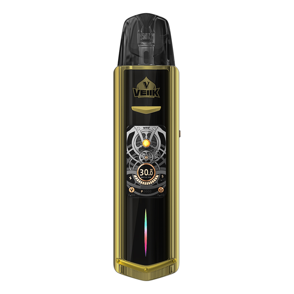 Stephan74451705's tweet image. The Epitome of Luxury, Craftsmanship, &amp;amp; Evolution: VEIIK VITO
· Capacity: 2ml
· Power Range: 5-30W
· Battery: 1100mAh
· 2 resistance switches in 1 pod to adapt the power
#vito #refillablepod #vape #veiik #vapeon #pod #refillable #vapor #podsystem #smoke #ecigarette