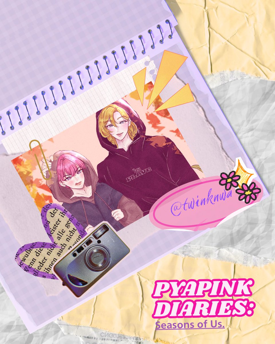 PYAPINKDIARIES's tweet image. 📒🪻 𝐃𝐈𝐀𝐑𝐈𝐄𝐒 𝐈𝐍 𝐂𝐎𝐋𝐎𝐑: 𝐏𝐢𝐞𝐜𝐞 𝐨𝐟 𝐏𝐲𝐚𝐏𝐢𝐧𝐤🌷🎨
— Autumn Artprint
— Visual Diarist: @twinknwa
Thank you for capturing this gentle intimacy amid the soft rustle of falling leaves through your art ☕️🍁
#PyapinkDiaries #PyapinkSeasonsofUs