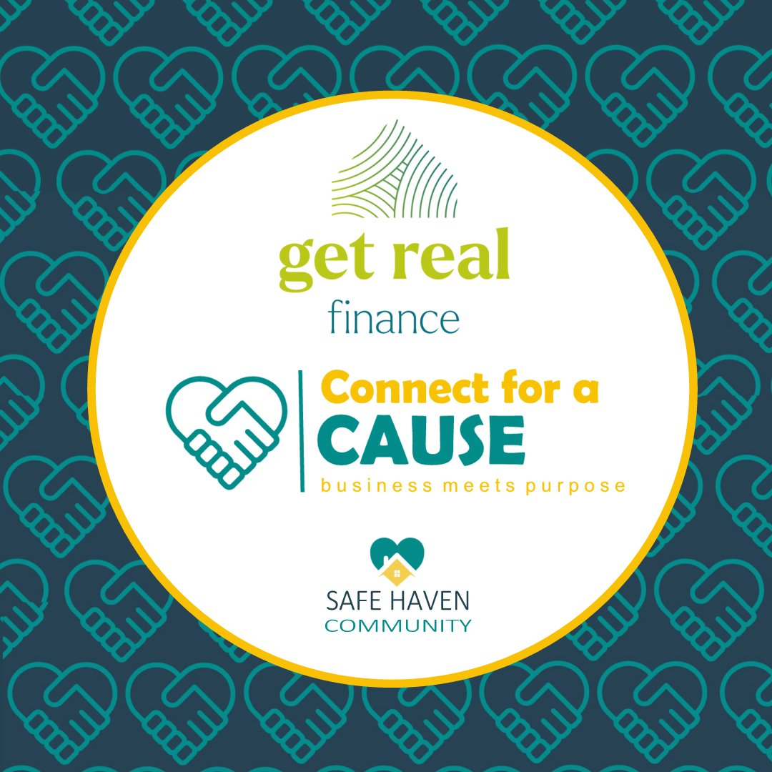 A big Thank you to @getrealfinance for your generous support and sponsorship, helping to make #connectforacause possible and for all the support you've always shown @safehavencommunity over many years.