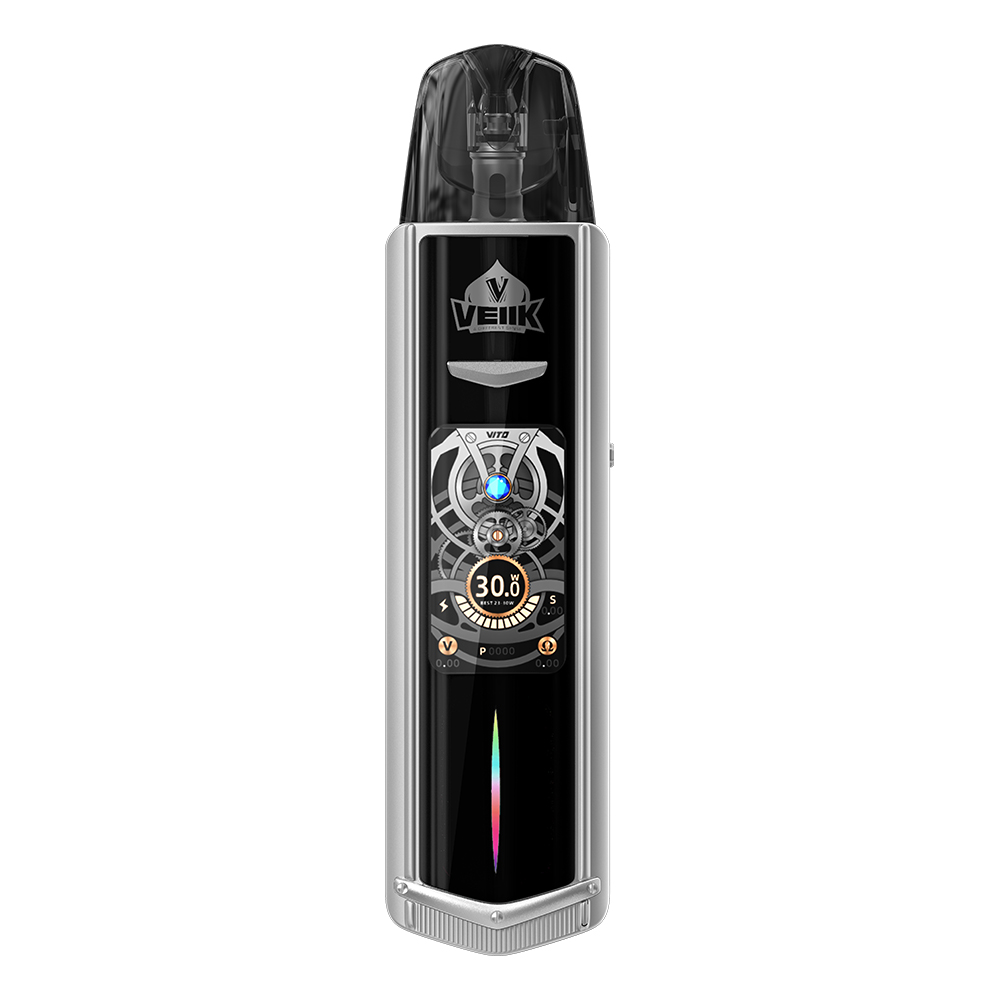 Stephan74451705's tweet image. The Epitome of Luxury, Craftsmanship, &amp;amp; Evolution: VEIIK VITO
· Capacity: 2ml
· Power Range: 5-30W
· Battery: 1100mAh
· 2 resistance switches in 1 pod to adapt the power
#vito #refillablepod #vape #veiik #vapeon #pod #refillable #vapor #podsystem #smoke #ecigarette
