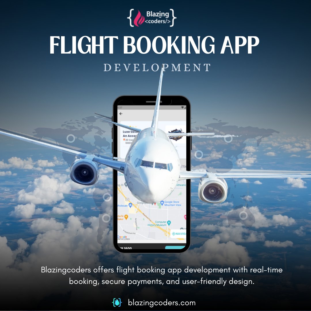 blazingcoders1's tweet image. 🚀 Don’t wait days to launch your flight booking app! Blazingcoders builds high-performance apps with real-time booking, secure payments &amp;amp; sleek design—fast. 
info@blazingcoders.com
blazingcoders.com
#Blazingcoders #FlightBookingApp #TravelAppDevelopment #AppLaunchFast