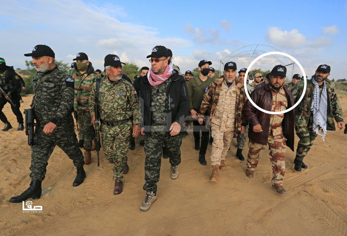 JoeTruzman's tweet image. The Palestinian Mujahideen Movement acknowledged the death of Field Commander Ahmed Maqdad, who was killed in an Israeli strike on Sunday.
---
This photo was taken during a joint faction's military training. A lot of these senior terrorists have been killed by Israel in the war.