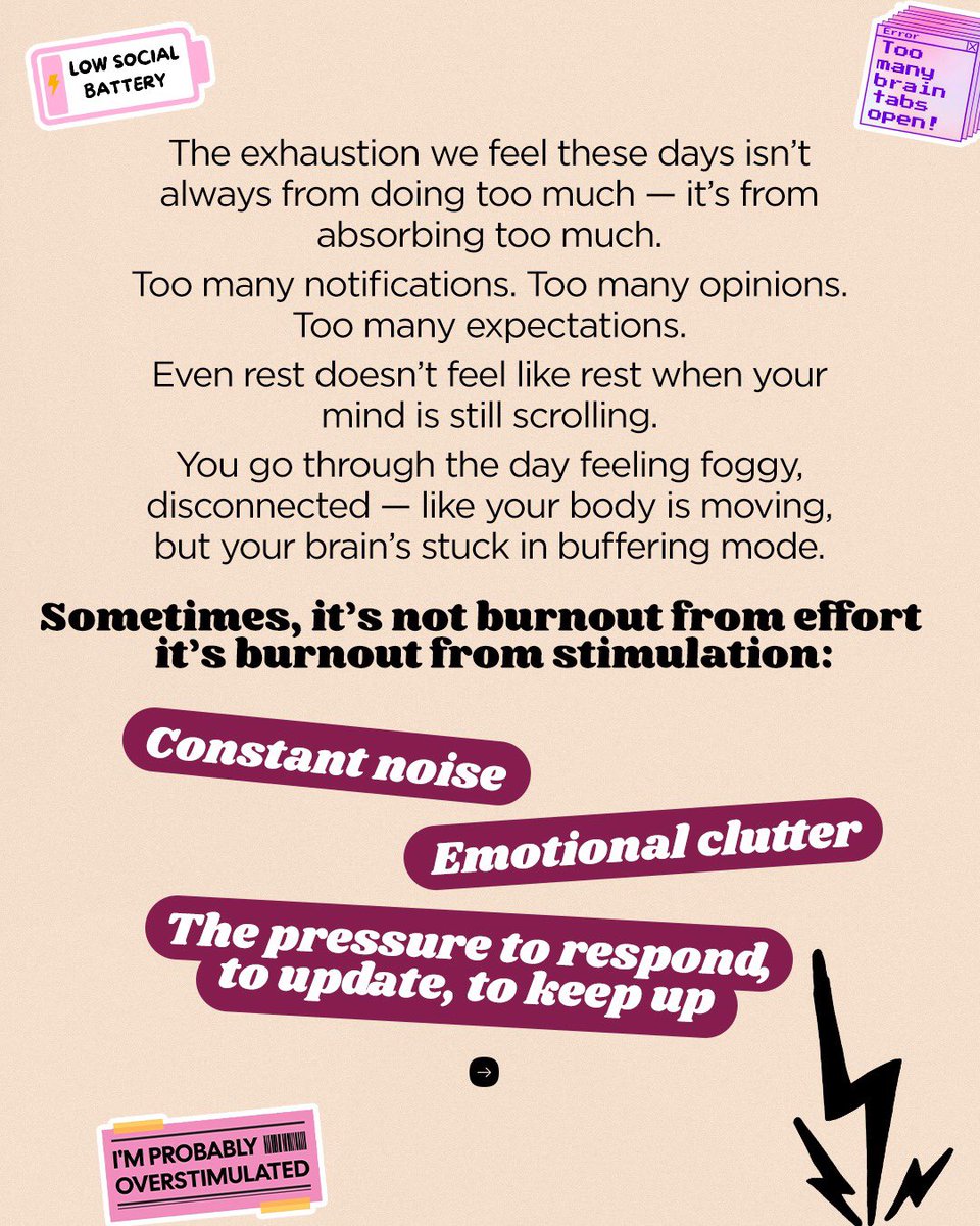 fuchsia_mag's tweet image. Do you feel overstimulated?

#overstimulation #foryou #burnout