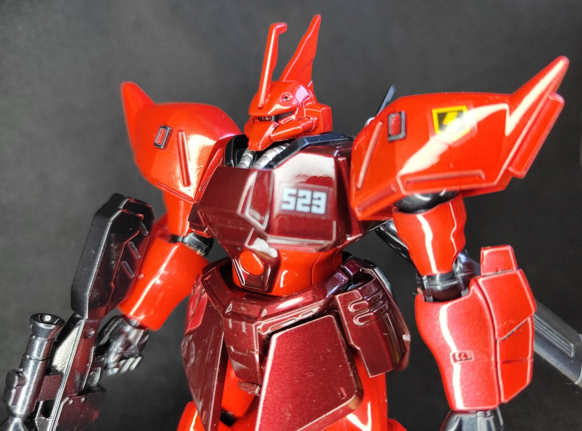 tJuu25sNJzLwhsD's tweet image. HG ゲルググJ(キャンディ塗装)を作ってみました🤖
✨(0゚・∀・)✨ テカテカ
赤くて暑苦し画像🔥かもですが、カッコ良く出来たので、良かったら見てやって下さい🤗
✨(0゚・∀・)✨ テカテカ