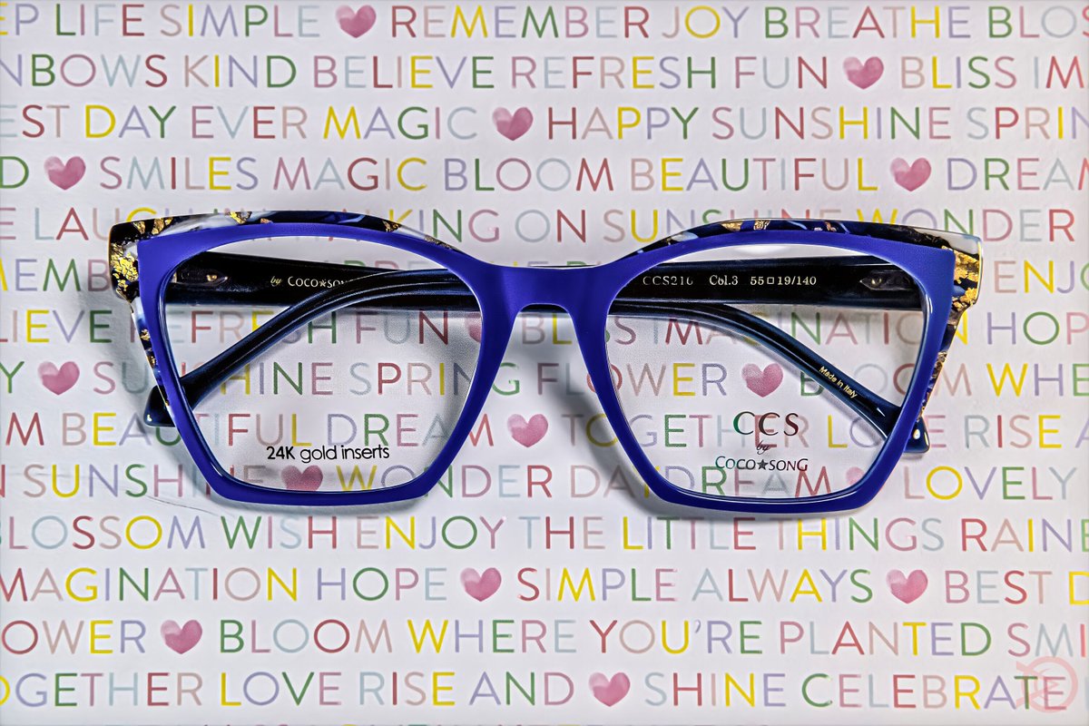 VisioOptical's tweet image. Delicate yet bold, Coco Song eyewear turns everyday moments into a luxurious statement. Designed for elegance, crafted for distinction. #CocoSongEyewear #LuxuryInDetail #DistinctiveFrames