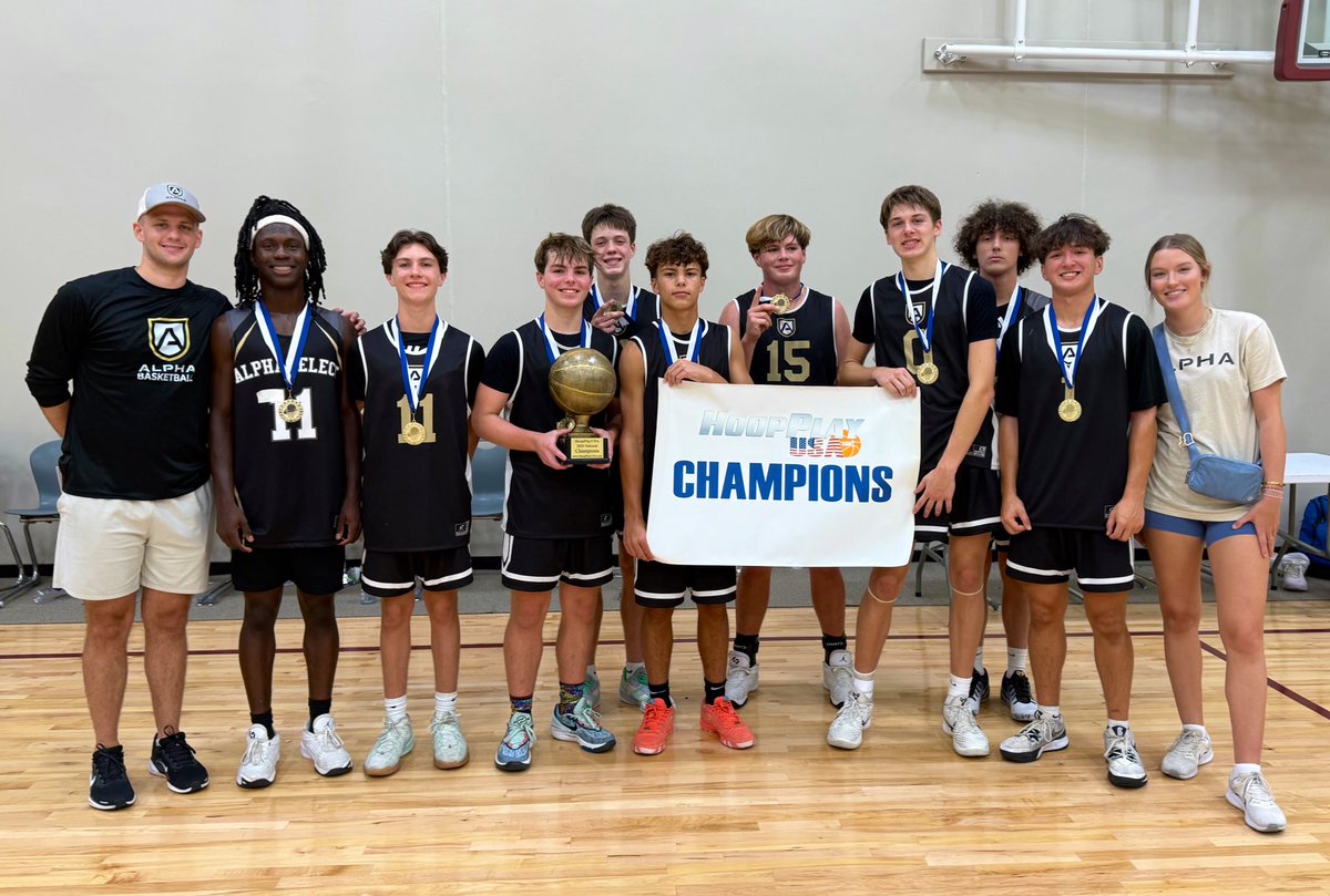 Alpha Select 2027 took down the HoopPlay USA Nationals 16U Elite bracket going 5-0 on the weekend (30-3 this summer) with a 69-50 W in the final. 

Championship Game Stats: 

<a href="/KyleOrgan24/">Kyle Organ</a>-14p|5r|4a|1s|1b 

Lawson Adams-12p|11r|1a|2b

<a href="/Jude_Jennings09/">Jude Jennings</a>-16p|9r|2a|3s|2b
