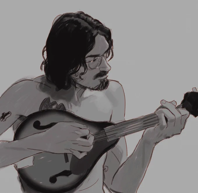 bf playin da mandolin
