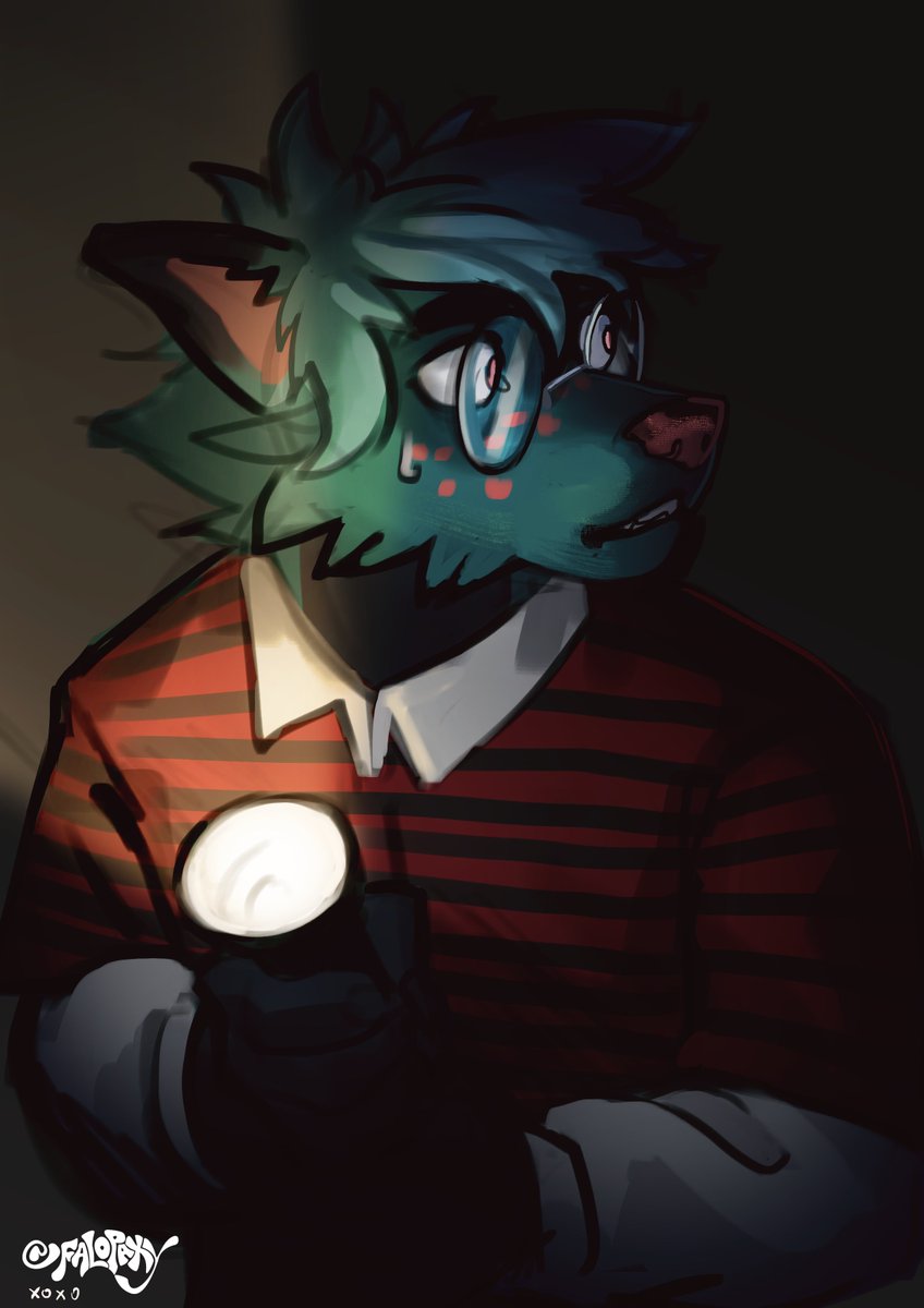 Falopaxy's tweet image. (C) Sebby is in trouble! for @wicho_scruffy
