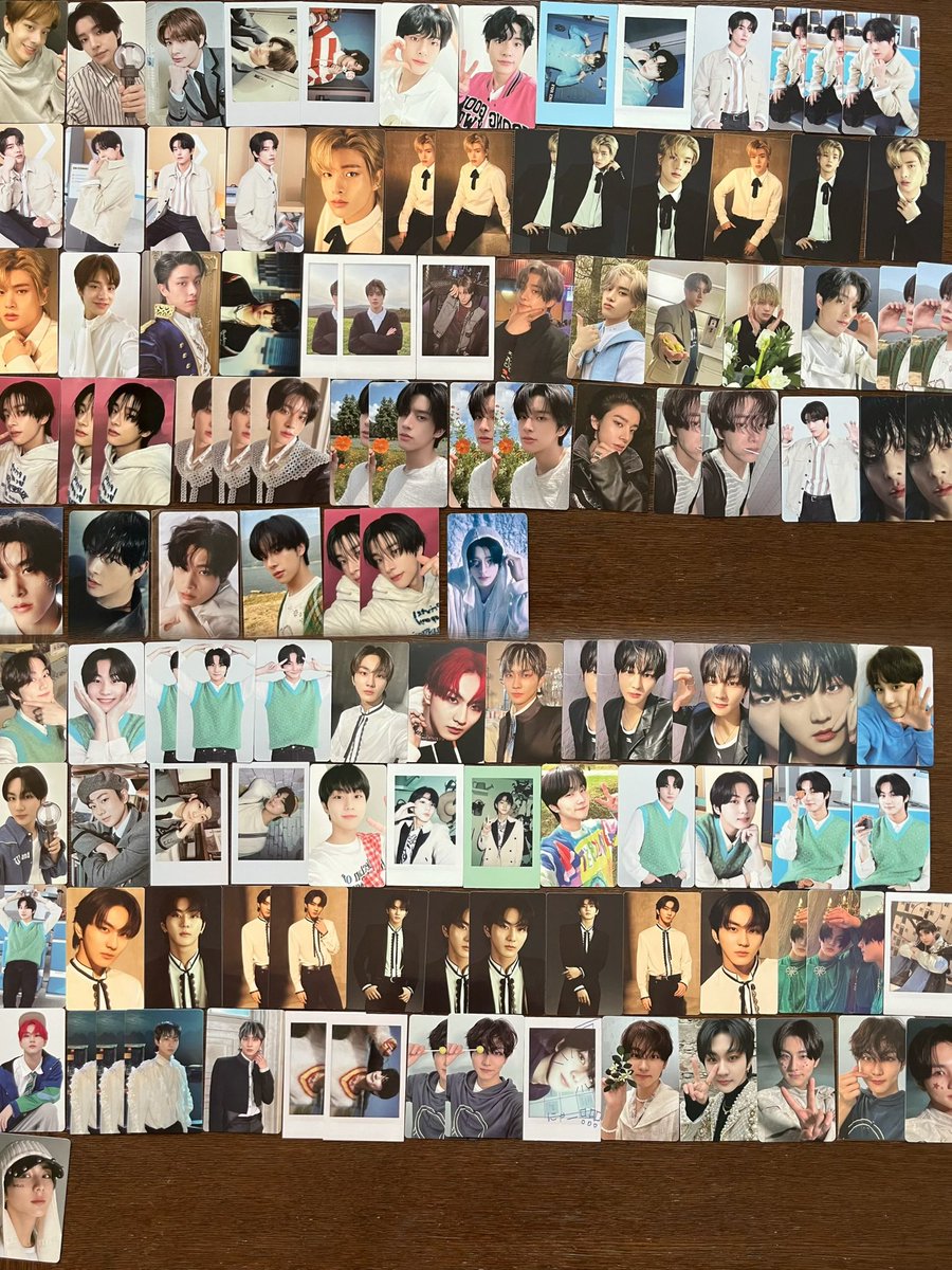 stnew8l's tweet photo. トレカ交換 ENHYPEN SEVENTEEN ASTRO

譲）画像のもの

求）ソヌ ジュン エスクプス ユンサナ

特典など物によってはn:1も可能ですのでご提示ください。スタジアムの購入特典は同種でお願い致します。

 #ENHYPENトレカ交換  #SEVENTEENトレカ交換
 #ASTROトレカ交換 https://t.co/LU9RLdumXB