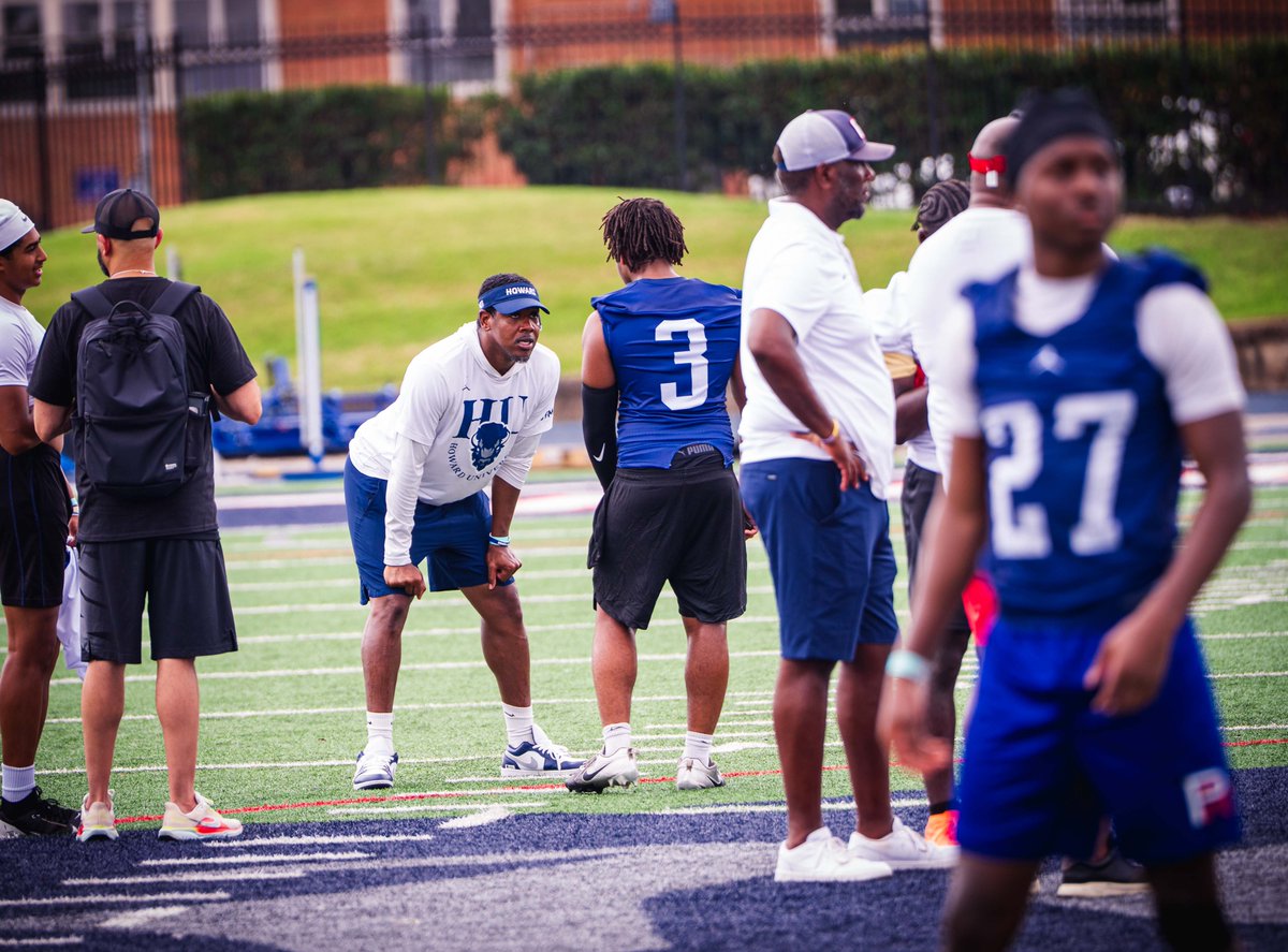 Took a walk through the Yard at <a href="/HUBISONFOOTBALL/">HOWARD FOOTBALL</a>.
The history, the pride, the legacy — you can feel it.

Grateful for the opportunity to visit and compete at a place with this much tradition.
<a href="/CoachLScott70/">Larry Scott</a> <a href="/coachnickgould/">Nicholas Gould</a> <a href="/CoachEricMiller/">COACH ERIC MILLER</a>