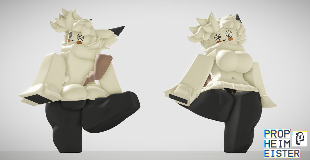 Propheimeister's tweet photo. Anonymous commission!

Kyu really wants attention...
   You wouldn't mind staying a bit longer, right?

[ Tags: #rr34 | #robloxnsfw | #robloxporn | #r34 | #RobloxRule34 | #rr34furry ] https://t.co/JtfAqZOSyQ