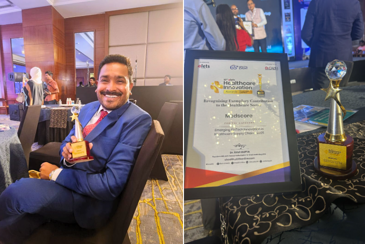 MAGICIncubation's tweet image. Congratulations to Medscore™, a MAGIC-incubated startup, for being recognized as an Emerging FinTech Innovation in Healthcare Supply Chain 2025 by Elets eHealth at the 16th Healthcare Innovation Summit.
Medscore™ is building impactful solutions at the intersection of credit…