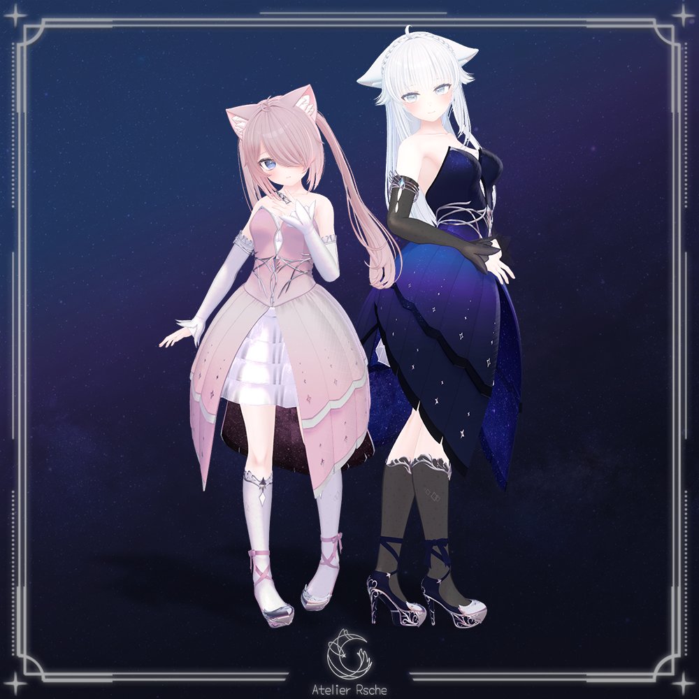 tsukikumo12's tweet image. 【複数アバター対応】EtoileAile-Liberte
・珀杏ちゃん、ルーニャちゃん対応版を追加しました!
#Hakua3D
#Runya3D
#Atelier_Rsche
rsche-atelier.booth.pm/items/6978142