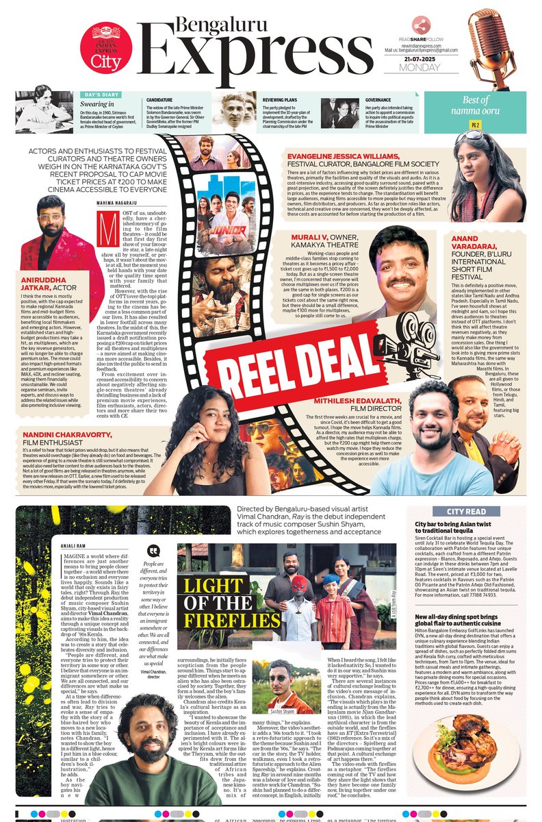 Here's a preview of today's #CityExpress. For more, visit newindianexpress.com/cities/bengalu…

🎨 Arun Kumar
