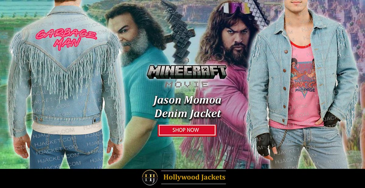 JacketHollywood's tweet image. Get ready to shop till you drop! 🛍️✨
#AMinecraft #GarrettGarrison #GarbageMan Fringe Denim Jacket.
►Shop Now Click on Link◄
📍 Shop Now: hjacket.com/product/a-mine…
🛒 Limited stock – Grab yours now!
#sale #discount #megadeals #shoppingspree #bestdeals #adorablestyle #shopnow