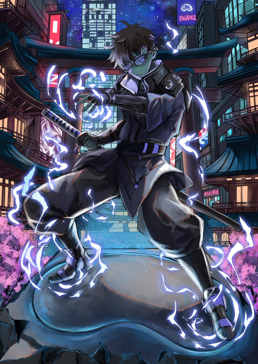 Gm, I'm the knight that protects the garden ⛩️