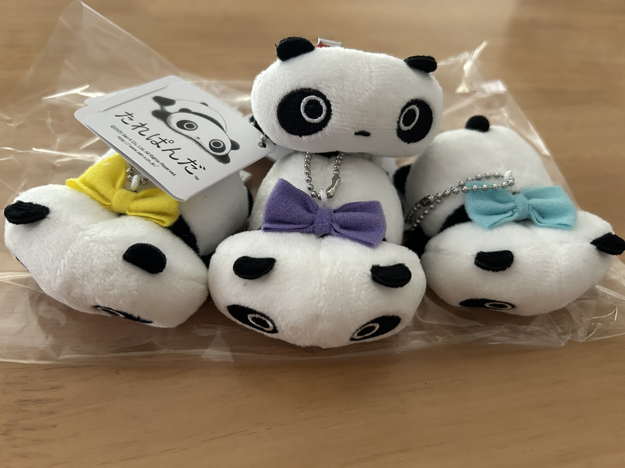 ❤4種コンプリート❤たれぱんだ リボンマスコットキーチェーン たれぱんだ リボンマスコットキーチェーン – プライズハウス