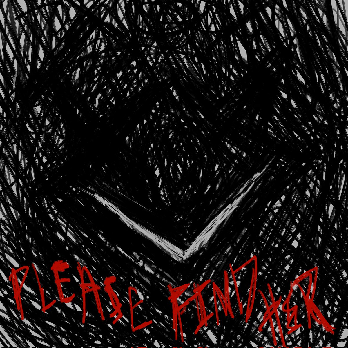 please find her, she's in the snow. 

i saw her in the snow.