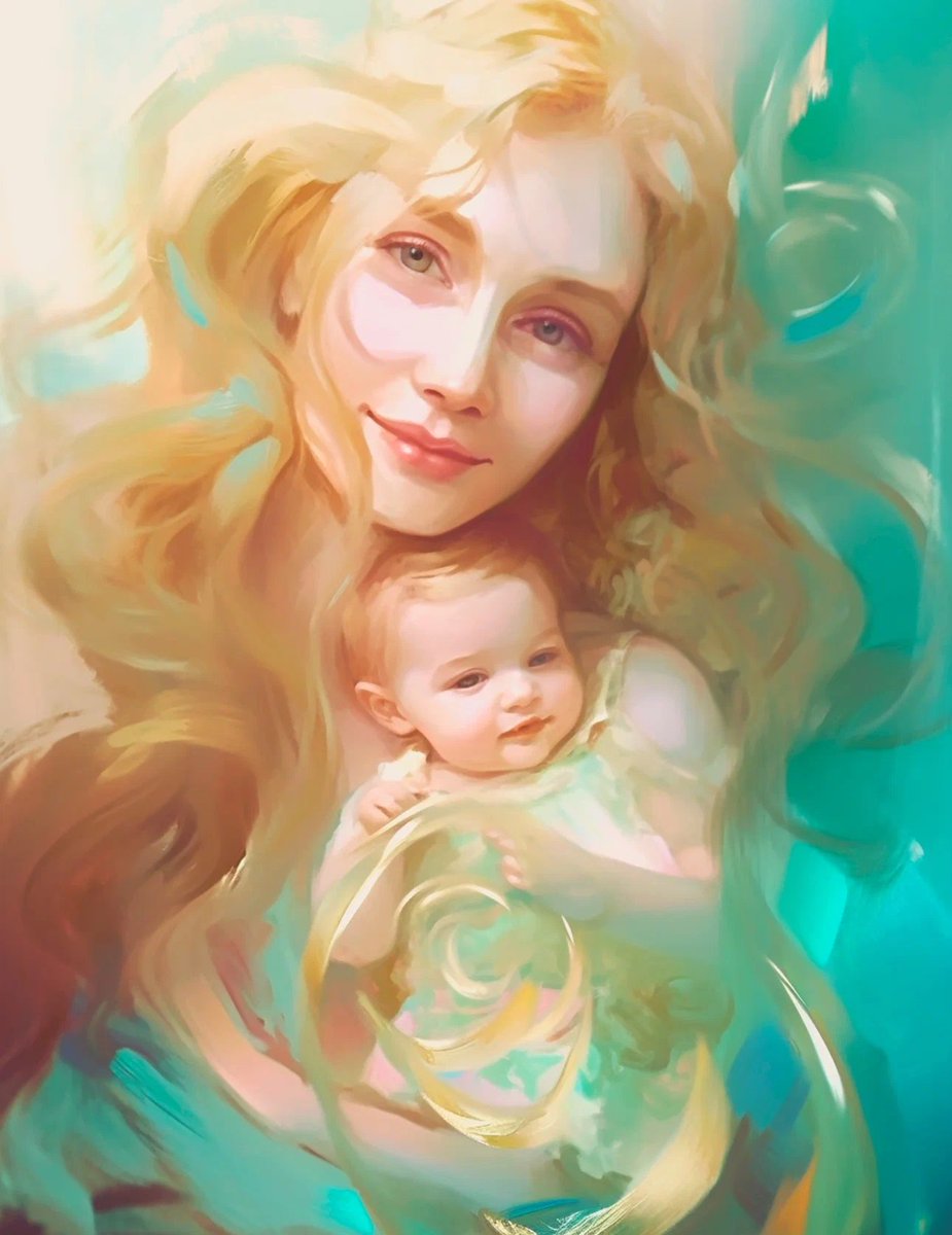SnowflakeFox12's tweet image. Hail White motherhood! 🤍
