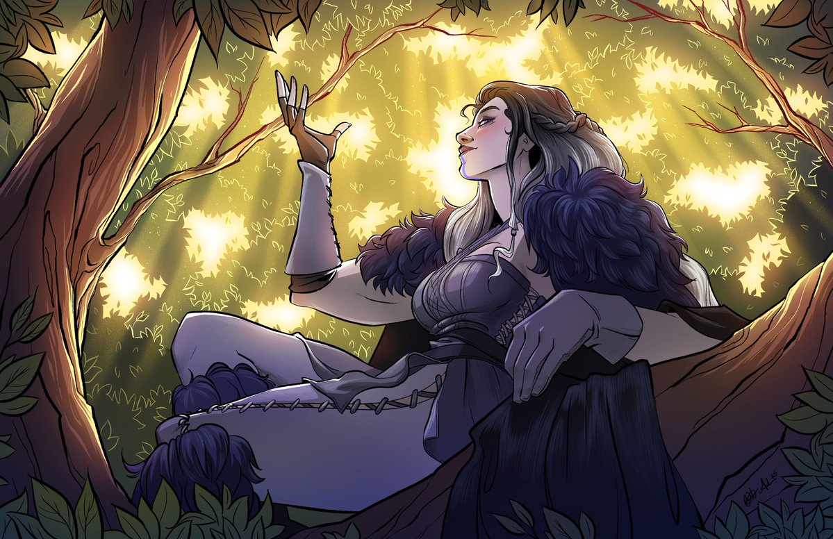 BrittaJJ26's tweet image. "I'm learning how to people."
Yasha, you will always be so precious to me 🌸💙⛈️ Please enjoy this fanart piece I drew of my favorite Aasimar barbarian.
#criticalrole #CriticalRoleArt #mightynein #dndart #ttrpg #fanart