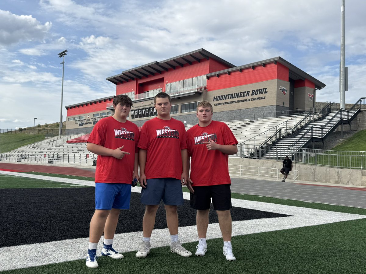 Skyler Gasperini (@skygasperini77) on Twitter photo Thank you <a href="/MountaineerFB/">Western Colorado Football</a> for having me out at camp yesterday, learned a lot and had fun competing!
<a href="/CoachRoyWCU/">John Roy</a> <a href="/CShafferCoach/">Cole Shaffer</a> <a href="/CoachOBrien/">Robert O'Brien</a> <a href="/CoachJimmyZech/">Jimmy Zechmann</a> Thank you <a href="/MountaineerFB/">Western Colorado Football</a> for having me out at camp yesterday, learned a lot and had fun competing!
<a href="/CoachRoyWCU/">John Roy</a> <a href="/CShafferCoach/">Cole Shaffer</a> <a href="/CoachOBrien/">Robert O'Brien</a> <a href="/CoachJimmyZech/">Jimmy Zechmann</a>