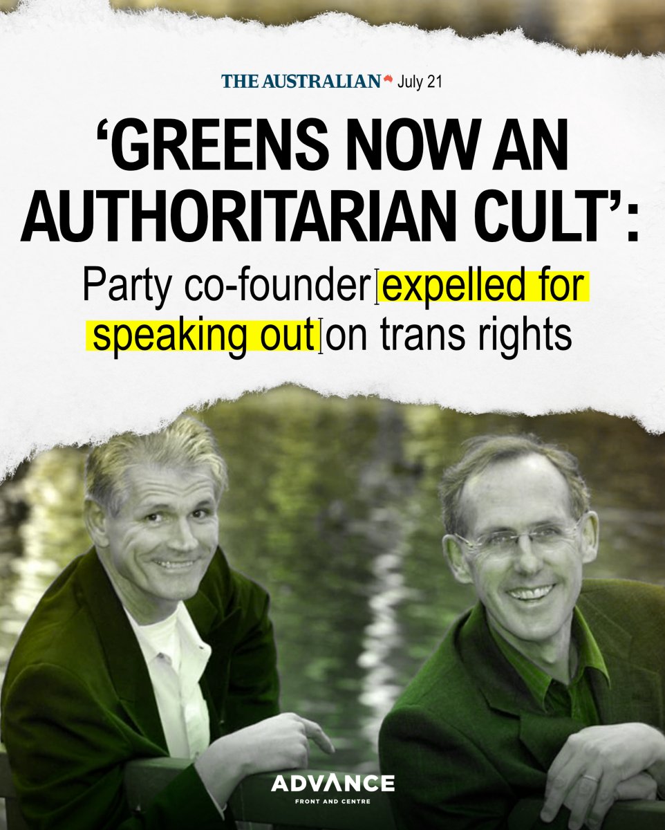 FairAusADV's tweet image. Last election, we told Australians the Greens are not who they used to be.
The result? They lost 3 of their 4 lower house seats.
Looks like they haven’t learned their lesson.
They’re not the party of Bob Brown. They’re not who they used to be.