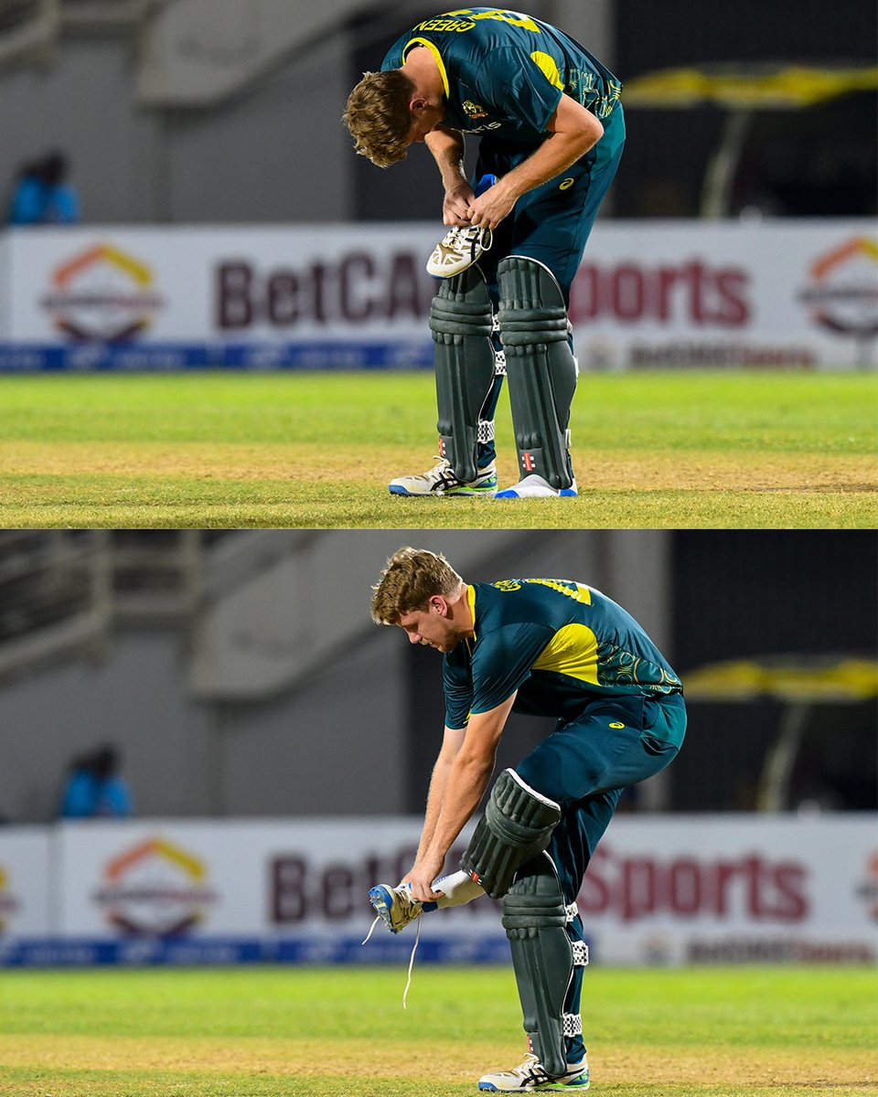 Smithian_here's tweet image. Cameron Green has given his heart and soul for Australia in the Test series and now the T20Is battling his third stage of chronic kidney disease. It's been some comeback being out of cricket for nearly 10 months. GREEEEEEEEEEEEEEEEEEEEN IS A BORN CHAMPION!!!!!!!!!!!!.