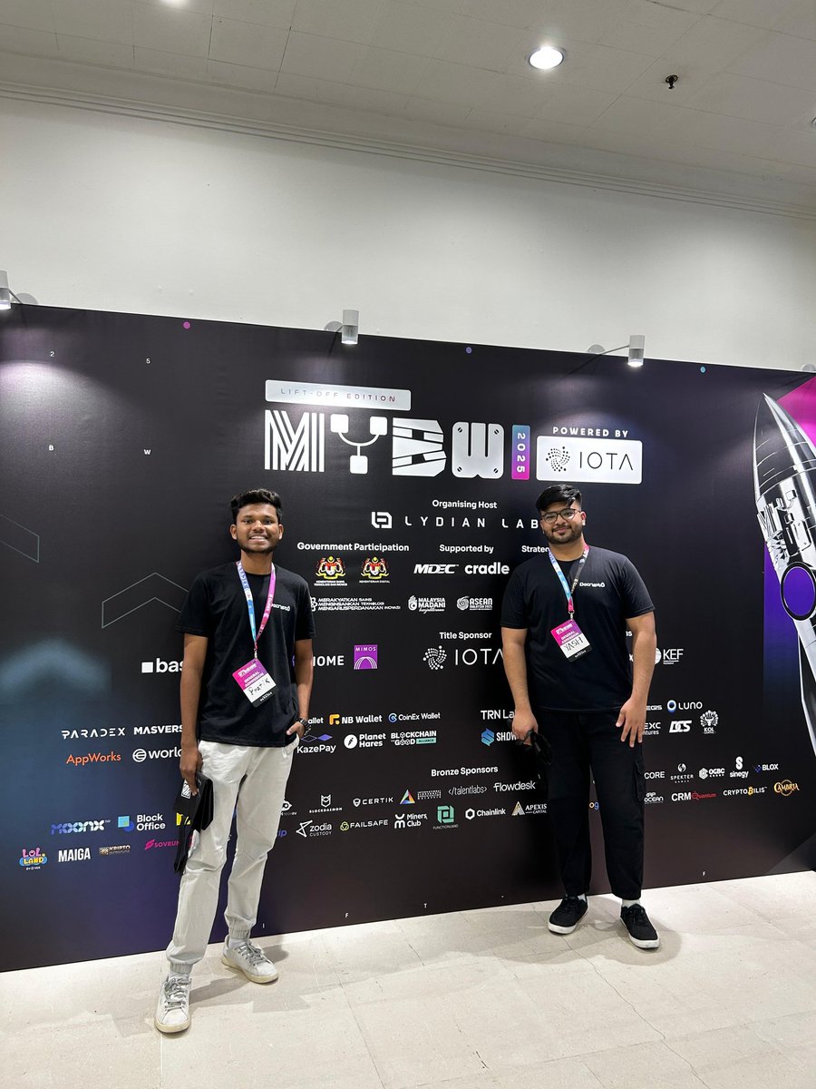 decrypt0com's tweet image. We&apos;re at the Malaysia Blockchain Week 2025 🇲🇾 (@MalaysiaBCW)

Let&apos;s connect if you&apos;re here as well 

#MYBW2025