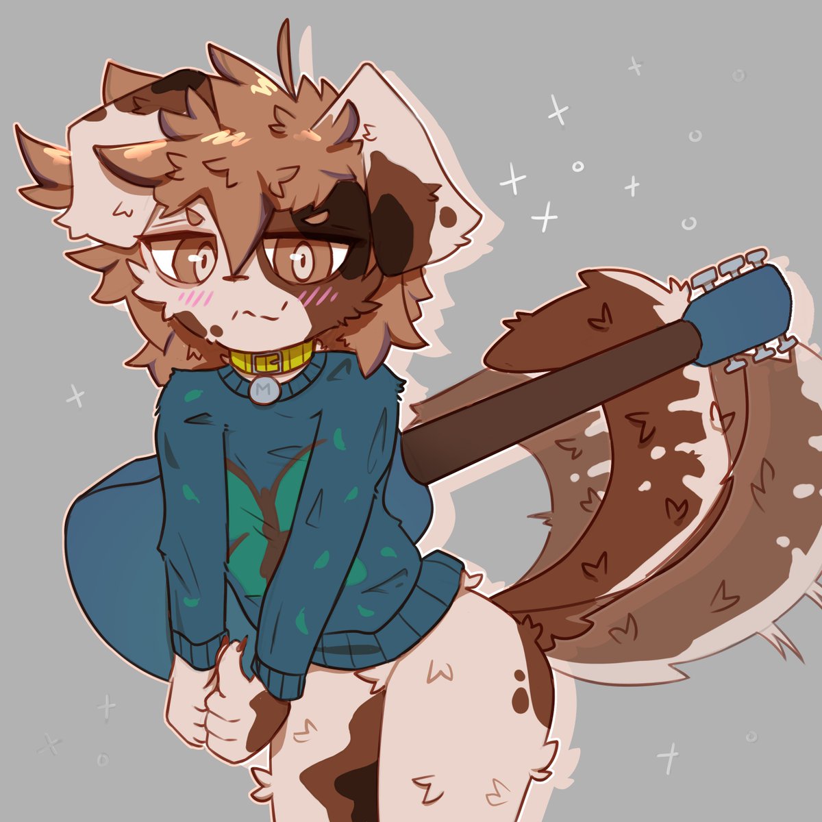 slickestfox's tweet image. hes called macchi, cuz he looks like a macchiato :3