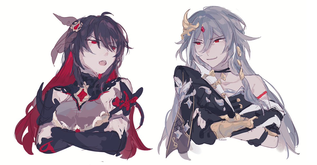 siyereal's tweet image. I didn't expect so much attention on my Seele art..! Here's the full thing with matching Senti
#HonkaiImpact3rd #崩壊3rd