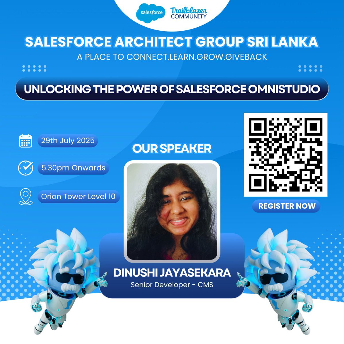 SFSLArchitects's tweet photo. 🚀 Get ready to boost your Salesforce skills! Join our session, "Unlocking the Power of Salesforce OmniStudio," and explore its real-world uses.
📝 RSVP now to join us 
 👉 https://t.co/sbQniMhvFk
.
.
.
#SLSFA
#TrailblzerCommunity https://t.co/ofwoyMH6YO