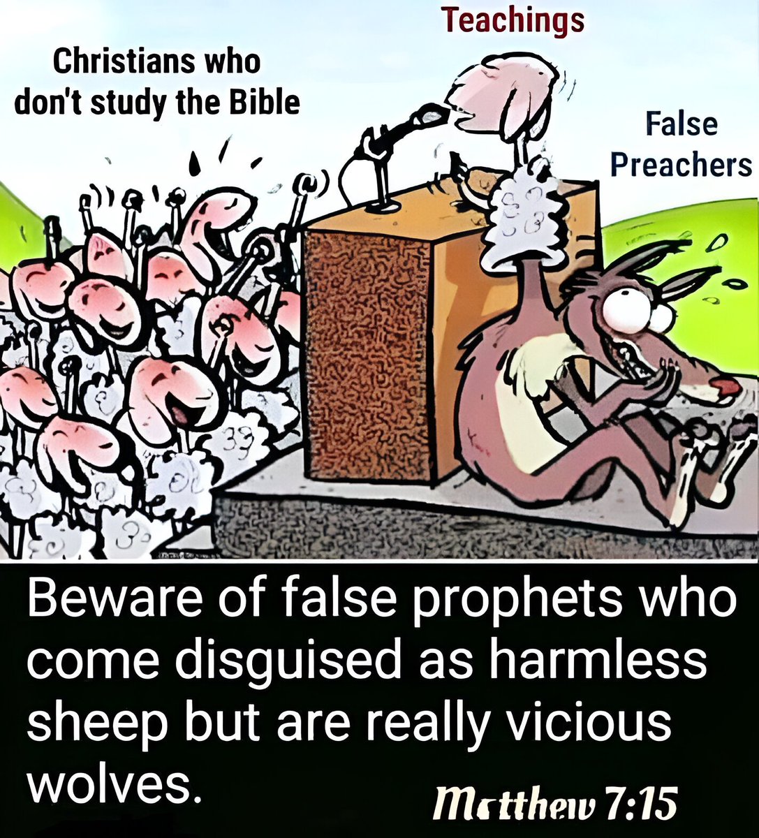 Truth_matters20's tweet image. The most dangerous false teachers are those who know just enough of the Bible to deceive those who don't.