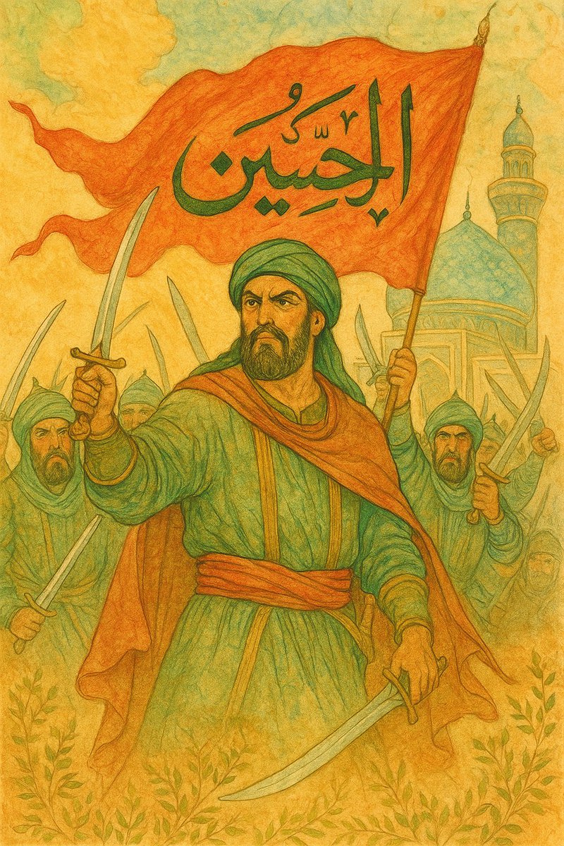 HaniBouraghi's tweet image. امروز سالروز قیام مردم سیستان به خونخواهی امام حسین(ع) و شهدای کربلاست.
میدونستید یکی از اولین قیامها علیه یزید نه تو کوفه یا مدینه، بلکه وسط ایران خودمون رخ داد؟
همین مردم سیستان، وقتی خبر کربلا رسید، ساکت نموندن. بلند شدن، با مأمورای حکومت اموی درافتادن، شمشیر کشیدن و گفتن:…