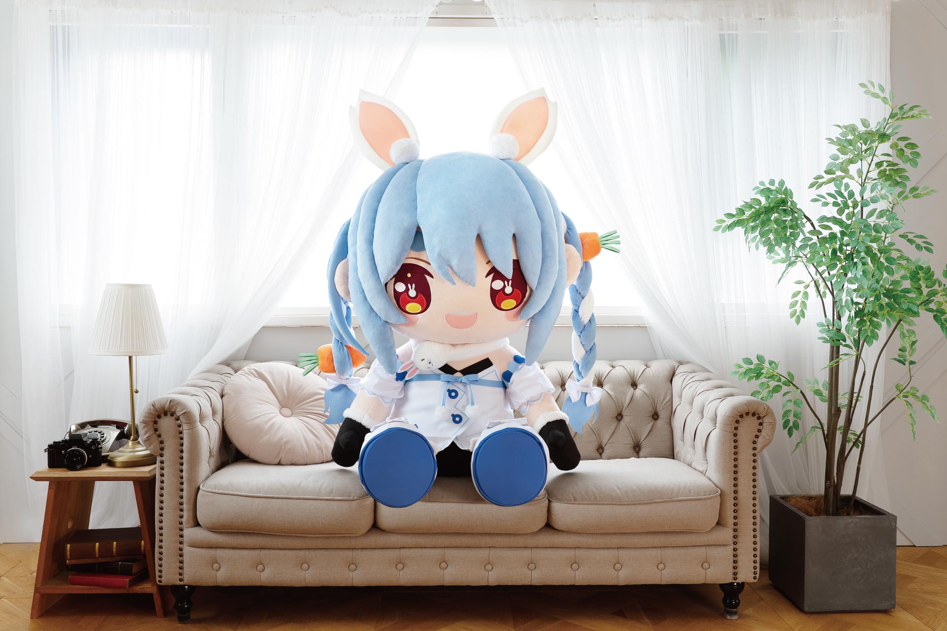 ホロライブ　ぬいぐるみ　3体 ホロライブプロダクションより、『兎田ぺこら』『不知火フレア